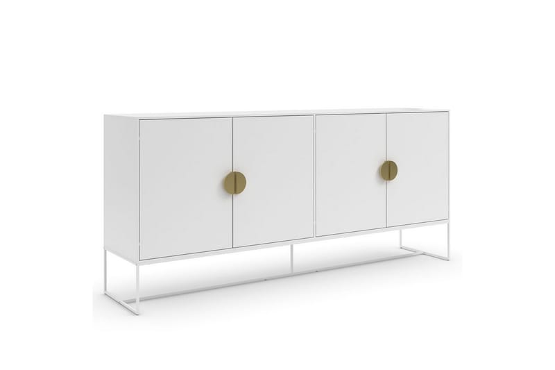 Skänk Asia Vit - Vit - Förvaring - Förvaringsmöbler - Sideboard & skänk
