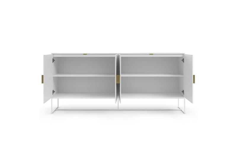 Skänk Asia Vit - Vit - Förvaring - Förvaringsmöbler - Sideboard & skänk