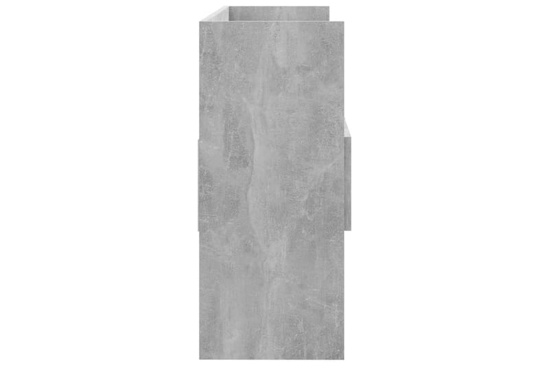 Skänk betonggrå 105x30x70 cm spånskiva - Grå - Förvaring - Förvaringsmöbler - Sideboard & skänk