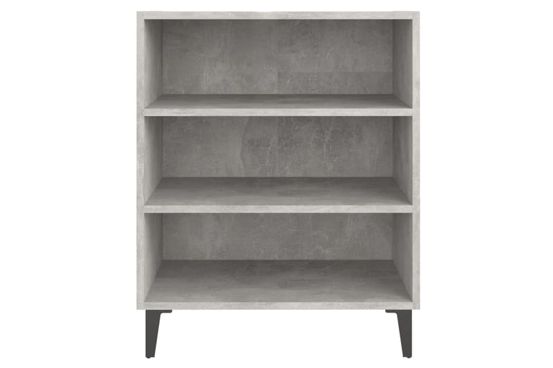 Skänk betonggrå 57x35x70 cm spånskiva - Grå - Förvaring - Förvaringsmöbler - Sideboard & skänk
