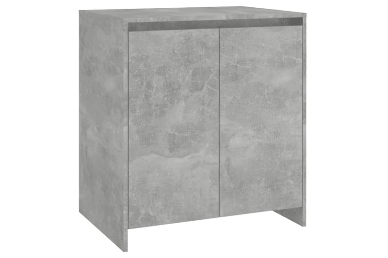 Skänk betonggrå 70x40x73,5 cm spånskiva - Grå - Förvaring - Förvaringsmöbler - Sideboard & skänk