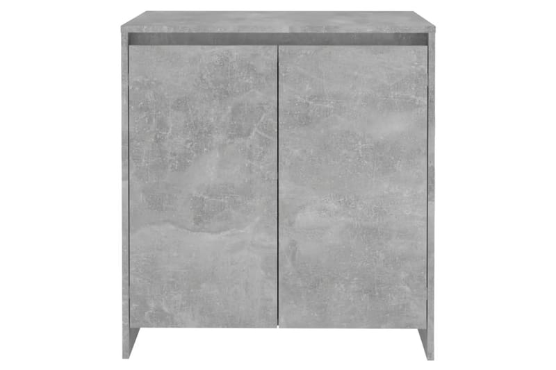 Skänk betonggrå 70x40x73,5 cm spånskiva - Grå - Förvaring - Förvaringsmöbler - Sideboard & skänk