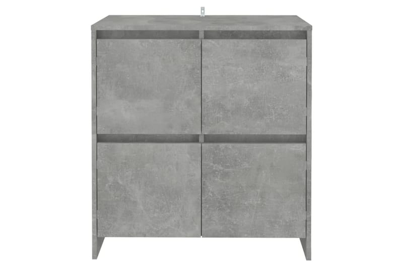 Skänk betonggrå 70x41x75 cm spånskiva - Betonggrå - Förvaring - Förvaringsmöbler - Sideboard & skänk