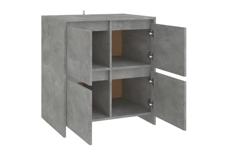 Skänk betonggrå 70x41x75 cm spånskiva - Betonggrå - Förvaring - Förvaringsmöbler - Sideboard & skänk
