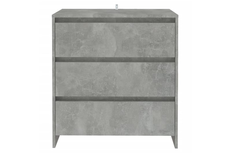 Skänk betonggrå 70x41x75 cm spånskiva - Betonggrå - Sideboard & skänk