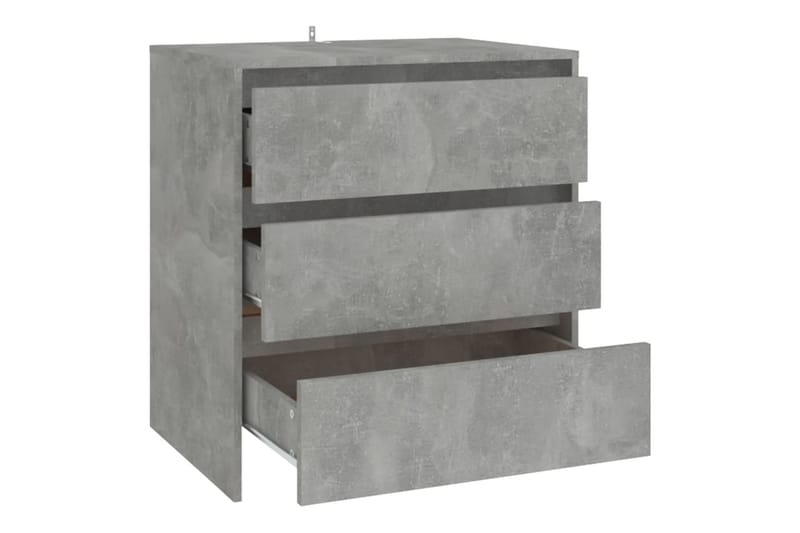 Skänk betonggrå 70x41x75 cm spånskiva - Betonggrå - Förvaring - Förvaringsmöbler - Sideboard & skänk