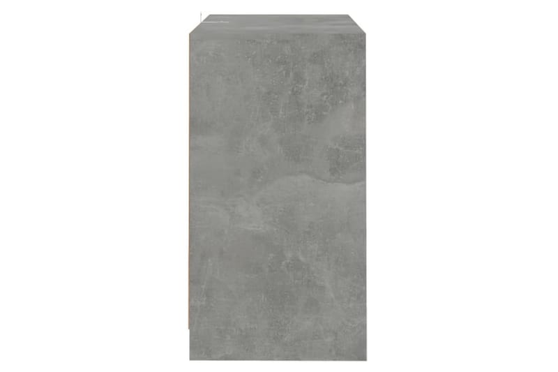 Skänk betonggrå 70x41x75 cm spånskiva - Betonggrå - Förvaring - Förvaringsmöbler - Sideboard & skänk