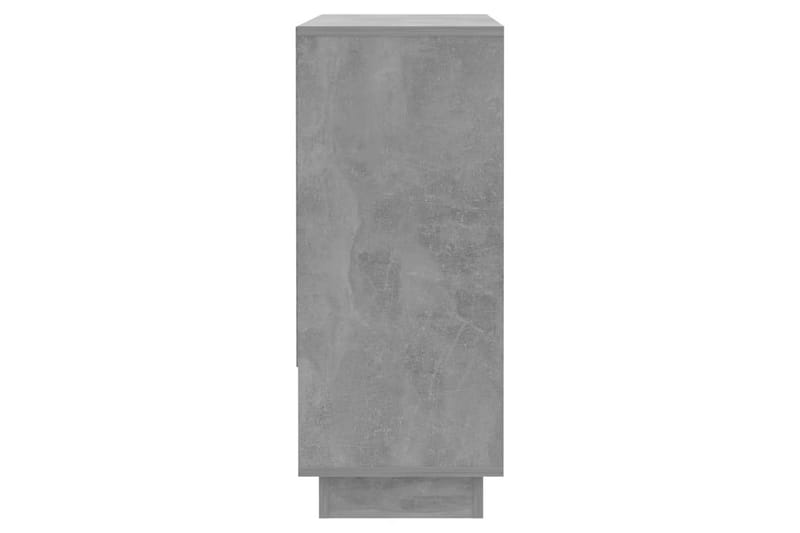 Skänk betonggrå 97x31x75 cm spånskiva - Betonggrå - Förvaring - Förvaringsmöbler - Sideboard & skänk