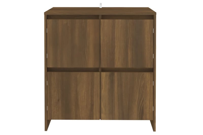 Skänk brun ek 70x41x75 cm spånskiva - Brun - Förvaring - Förvaringsmöbler - Sideboard & skänk