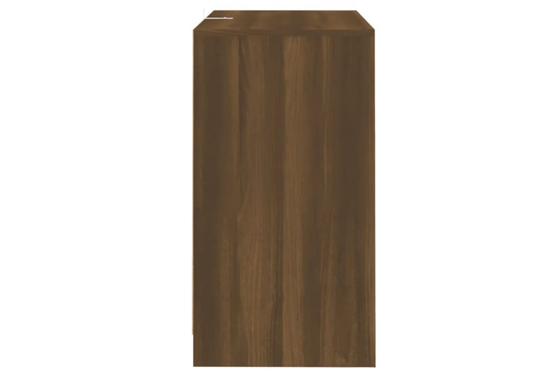 Skänk brun ek 70x41x75 cm spånskiva - Brun - Sideboard & skänk