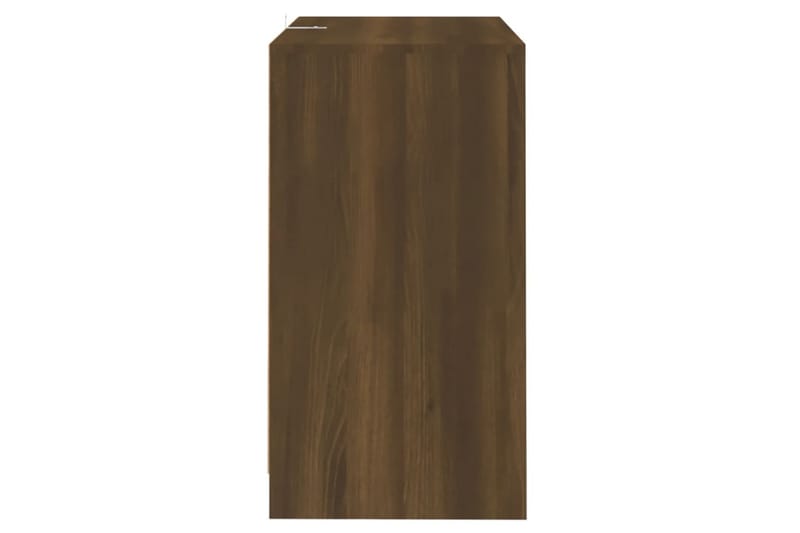 Skänk brun ek 70x41x75 cm spånskiva - Brun - Förvaring - Förvaringsmöbler - Sideboard & skänk