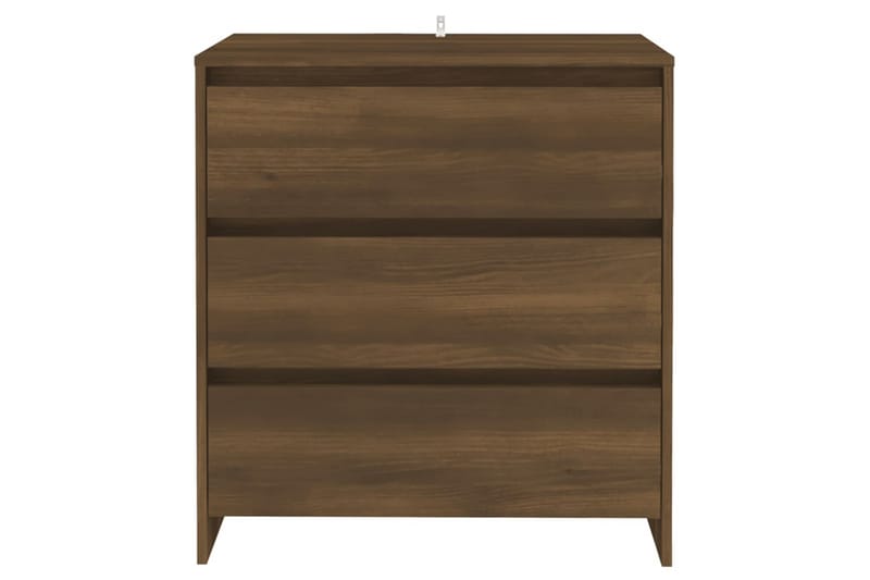 Skänk brun ek 70x41x75 cm spånskiva - Brun - Förvaring - Förvaringsmöbler - Sideboard & skänk