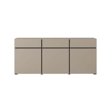 Skänk Cross 3 dörrar med 3 lådor - Congo - Svart - Förvaring - Förvaringsmöbler - Sideboard & skänk