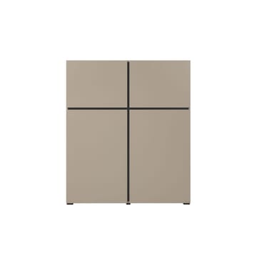 Skänk Cross 4 dörrar - Congo - Svart - Förvaring - Förvaringsmöbler - Sideboard & skänk