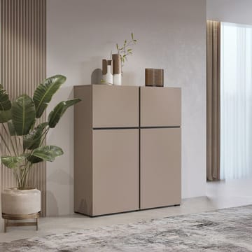Skänk Cross 4 dörrar - Congo - Svart - Förvaring - Förvaringsmöbler - Sideboard & skänk