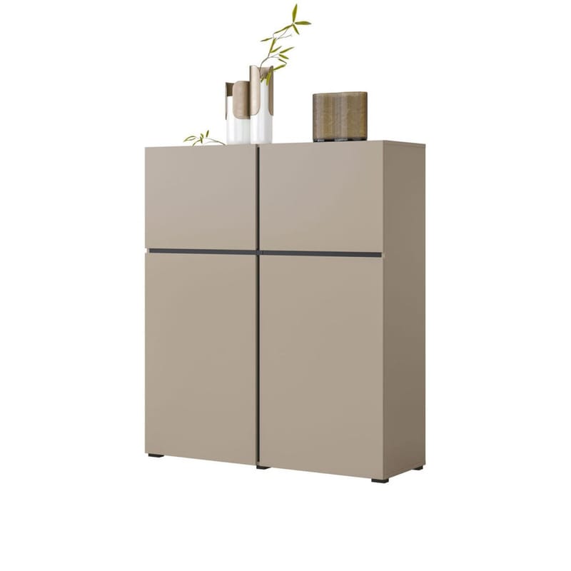 Skänk Cross 4 dörrar - Congo - Svart - Förvaring - Förvaringsmöbler - Sideboard & skänk