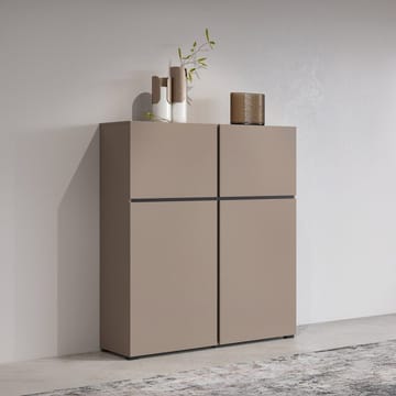 Skänk Cross 4 dörrar - Congo - Svart - Förvaring - Förvaringsmöbler - Sideboard & skänk