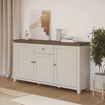 Skänk Evora 3 dörrar 1 låda - Ljus Beige - Förvaring - Förvaringsmöbler - Sideboard & skänk