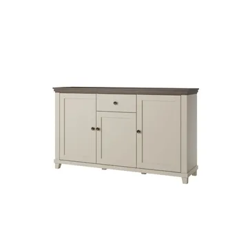 Skänk Evora 3 dörrar 1 låda - Ljus Beige - Förvaring - Förvaringsmöbler - Sideboard & skänk