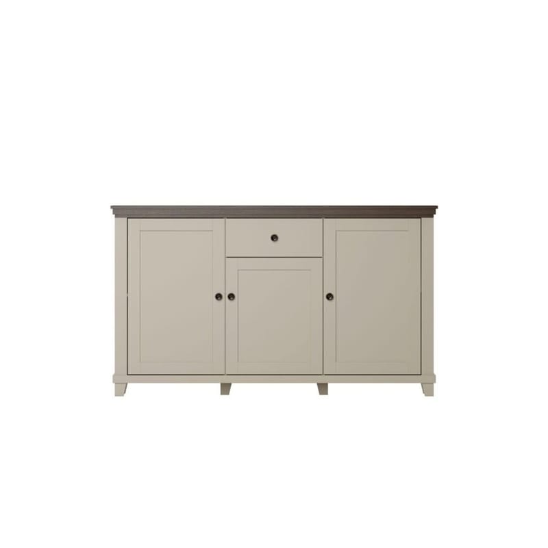 Skänk Evora 3 dörrar 1 låda - Ljus Beige - Förvaring - Förvaringsmöbler - Sideboard & skänk