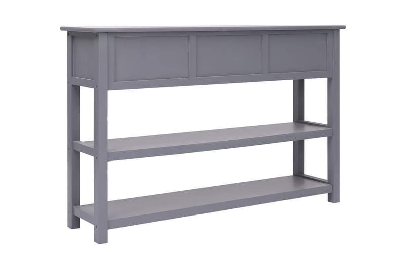 Skänk grå 115x30x76 cm trä - Grå - Sideboard & skänk