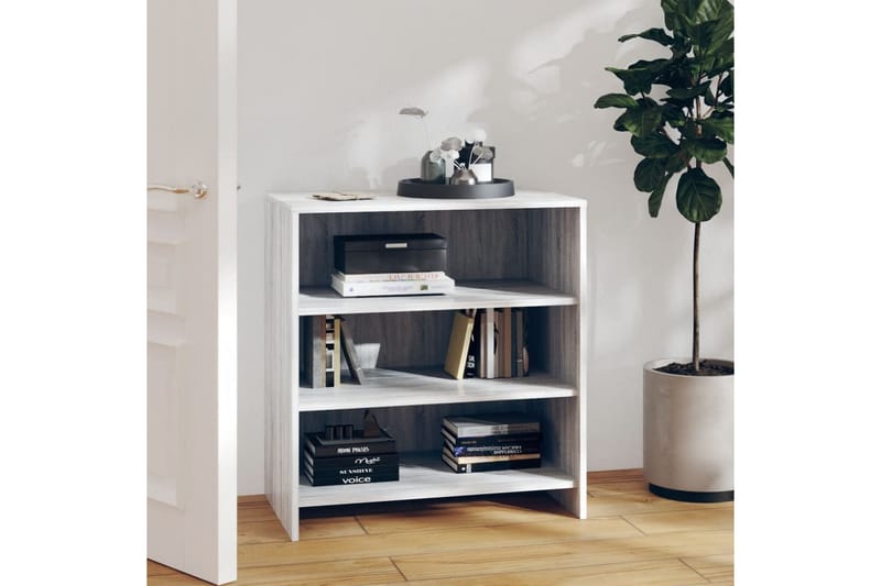 Skänk grå sonoma-ek 70x40,5x75 cm spånskiva - Grå ek - Förvaring - Förvaringsmöbler - Sideboard & skänk
