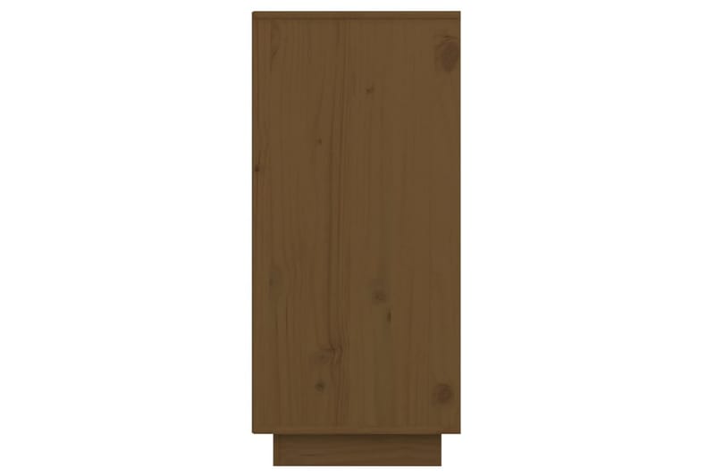 Skänk honungsbrun 60x34x75 cm massiv furu - Brun - Förvaring - Förvaringsmöbler - Sideboard & skänk
