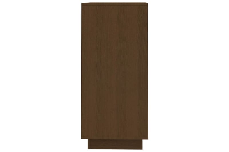 Skänk honungsbrun 60x34x75 cm massiv furu - Brun - Förvaring - Förvaringsmöbler - Sideboard & skänk