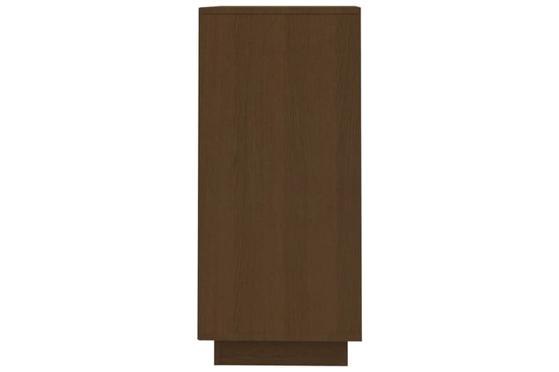 Skänk honungsbrun 60x34x75 cm massiv furu - Brun - Sideboard & skänk