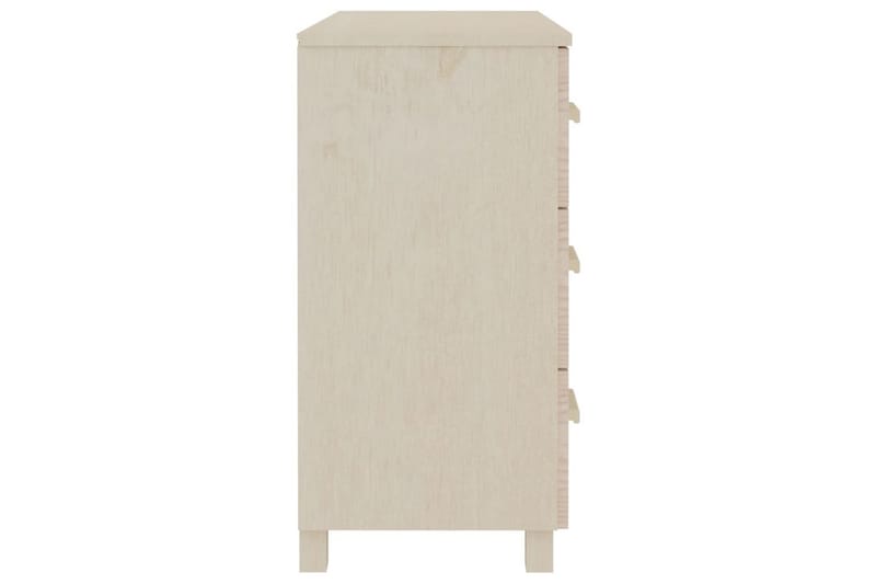 Skänk honungsbrun 90x40x80 cm massiv furu - Honung - Förvaring - Förvaringsmöbler - Sideboard & skänk