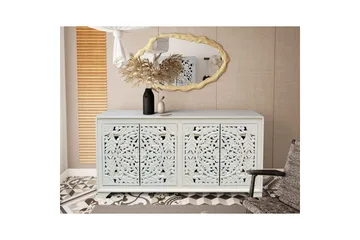 Skänk Kalita Vit - Vit - Förvaring - Förvaringsmöbler - Sideboard & skänk