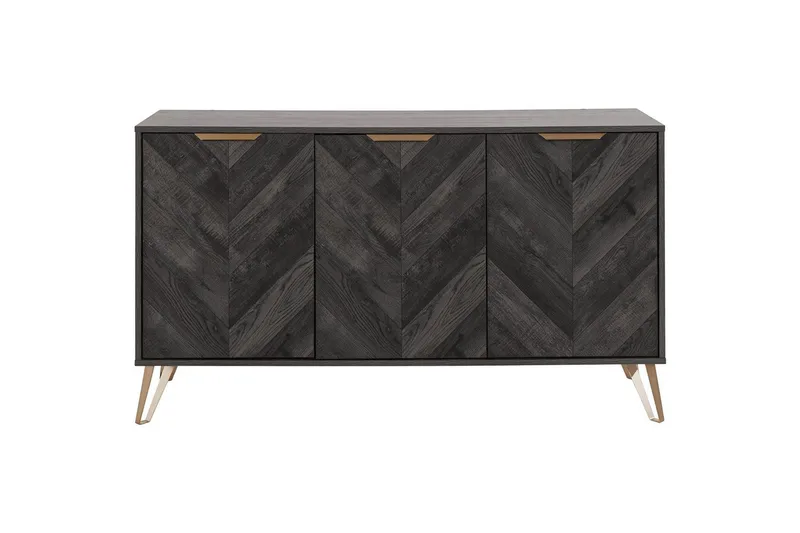 Skänk Mörkt trä 133x40x75 cm - 133x40x75 cm - Förvaring - Förvaringsmöbler - Sideboard & skänk