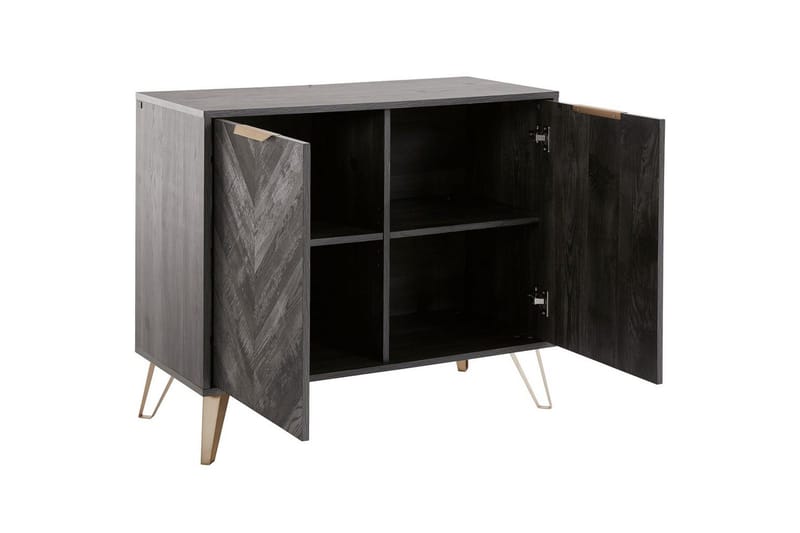 Skänk Mörkt trä 90x40x75 cm - 90x40x75 cm - Förvaring - Förvaringsmöbler - Sideboard & skänk
