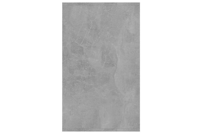 Skänk med 3 lådor betonggrå 120x41x75 cm spånskiva - Betonggrå - Förvaring - Förvaringsmöbler - Sideboard & skänk