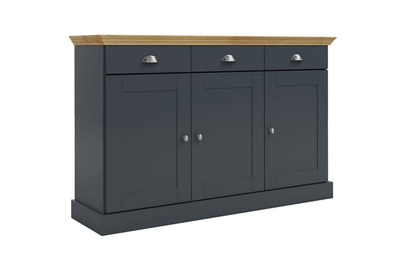 Skänk Motala Antracit/Ek - Antracit/Ek - Förvaring - Förvaringsmöbler - Sideboard & skänk