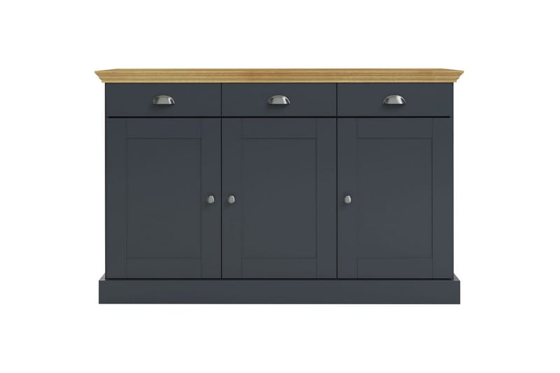 Skänk Motala Antracit/Ek - Antracit/Ek - Förvaring - Förvaringsmöbler - Sideboard & skänk