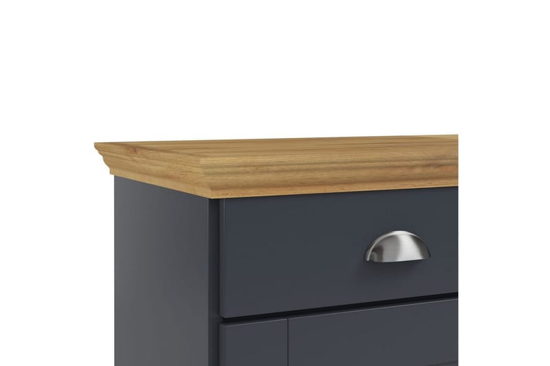 Skänk Motala Antracit/Ek - Antracit/Ek - Förvaring - Förvaringsmöbler - Sideboard & skänk