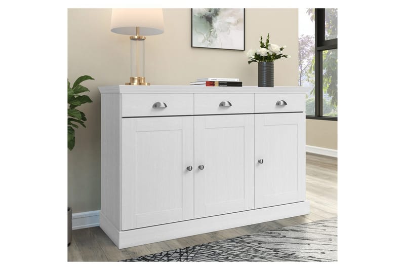 Skänk Motala Vit - Vit - Förvaring - Förvaringsmöbler - Sideboard & skänk
