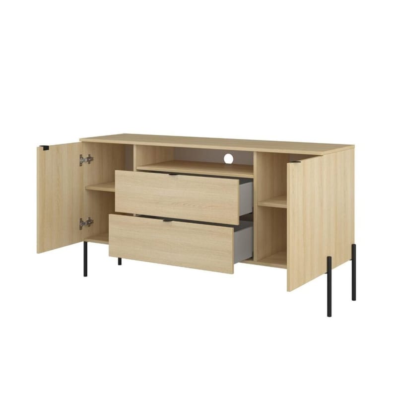 Skänk Ore 2 Dörrar med 2 Lådor - Lindberg ek - Förvaring - Förvaringsmöbler - Sideboard & skänk
