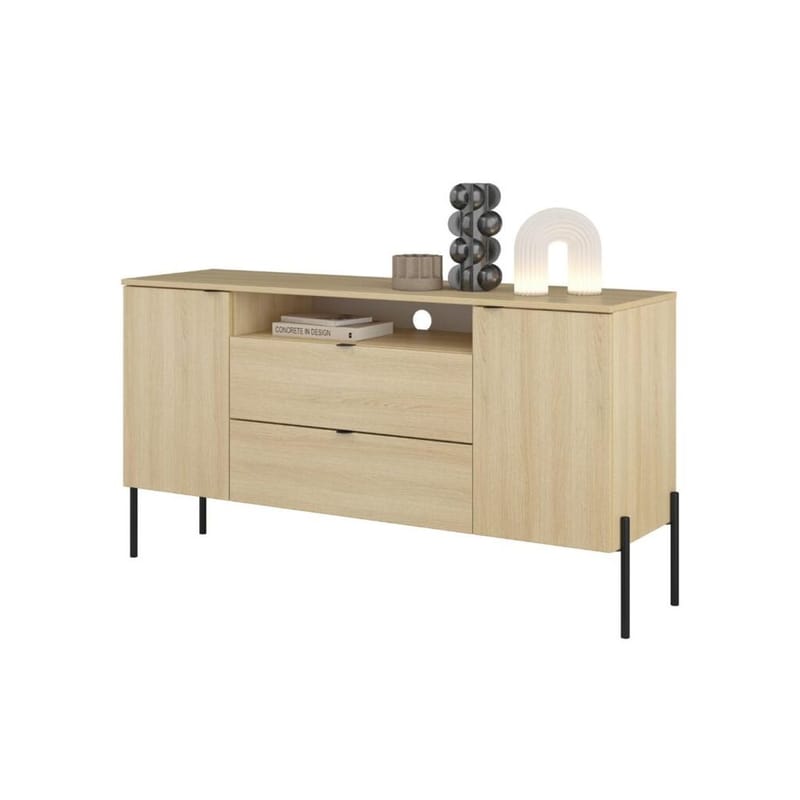 Skänk Ore 2 Dörrar med 2 Lådor - Lindberg ek - Förvaring - Förvaringsmöbler - Sideboard & skänk