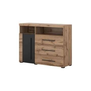 Skänk Roger 1 Dörr med 3 Lådor - Wotan Ek - Förvaring - Förvaringsmöbler - Sideboard & skänk