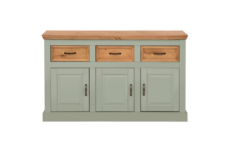 Skänk Selma 145x38x87 cm, Salviagrön/fläck/vax - 145x38x87 cm, Salviagrön/fläck/vax - Förvaring - Förvaringsmöbler - Sideboard & skänk