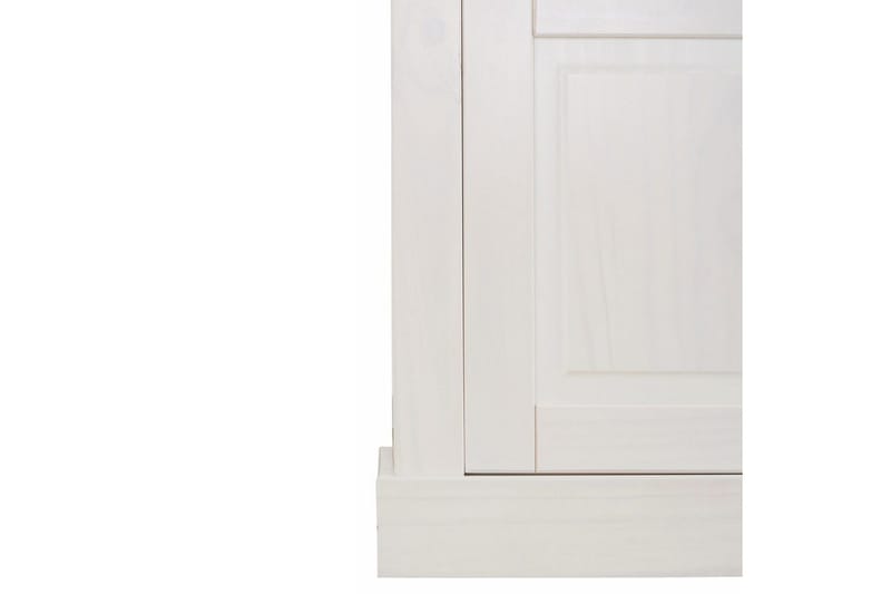 Skänk Selma 145x38x87 cm, Vit/Fläck/Vax - 145x38x87 cm, Vit/Fläck/Vax - Förvaring - Förvaringsmöbler - Sideboard & skänk
