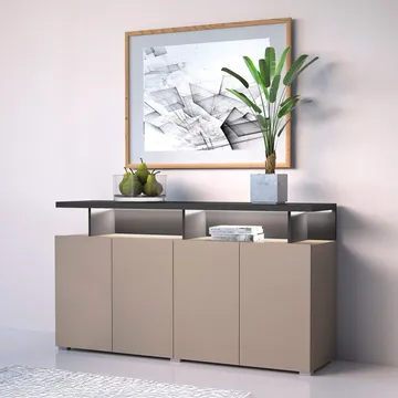 Skänk Serio 4 Dörrar - Förvaring - Förvaringsmöbler - Sideboard & skänk