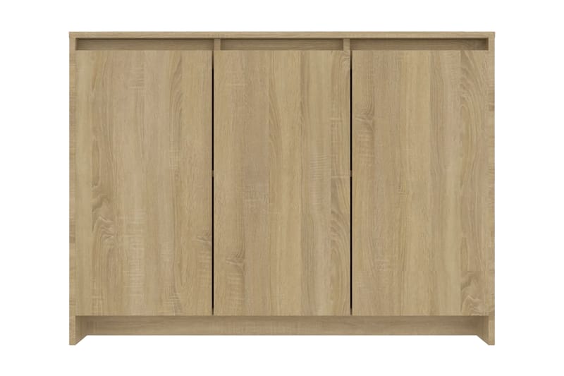 Skänk sonoma-ek 102x33x75 cm spånskiva - Ek - Förvaring - Förvaringsmöbler - Sideboard & skänk