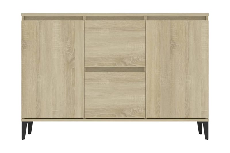 Skänk sonoma-ek 104x35x70 cm spånskiva - Ek - Sideboard & skänk