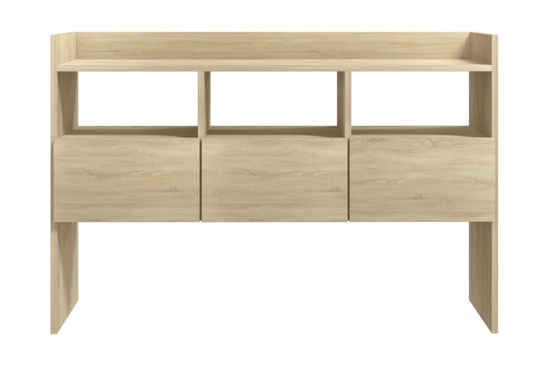 Skänk sonoma-ek 105x30x70 cm spånskiva - Brun - Sideboard & skänk