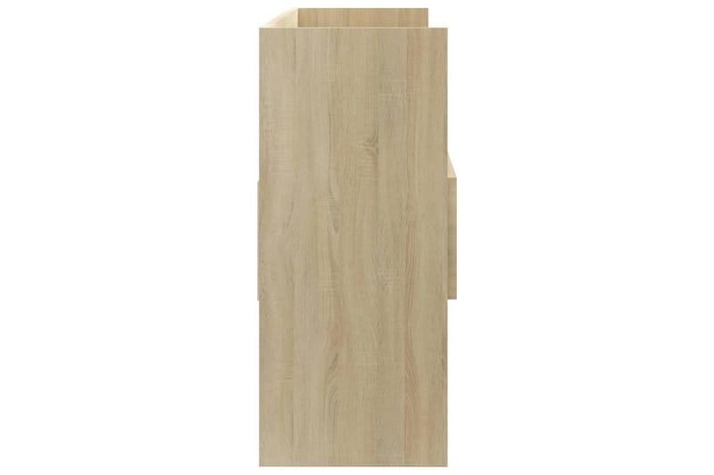 Skänk sonoma-ek 105x30x70 cm spånskiva - Brun - Sideboard & skänk