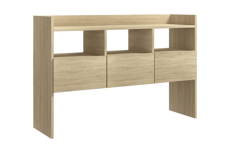 Skänk sonoma-ek 105x30x70 cm spånskiva - Brun - Sideboard & skänk