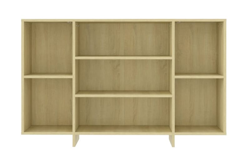 Skänk sonoma-ek 120x30x75 cm spånskiva - Beige - Sideboard & skänk